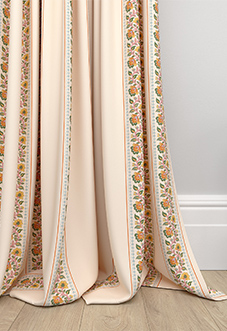 Petal & Block Bethea, Marigold - Made to Measure Curtains